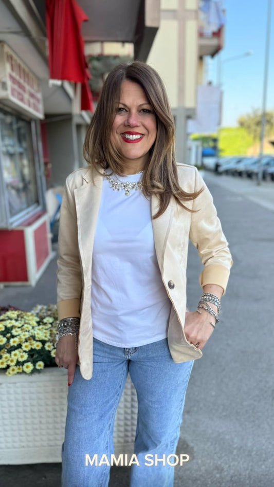 Giacca Camoscio