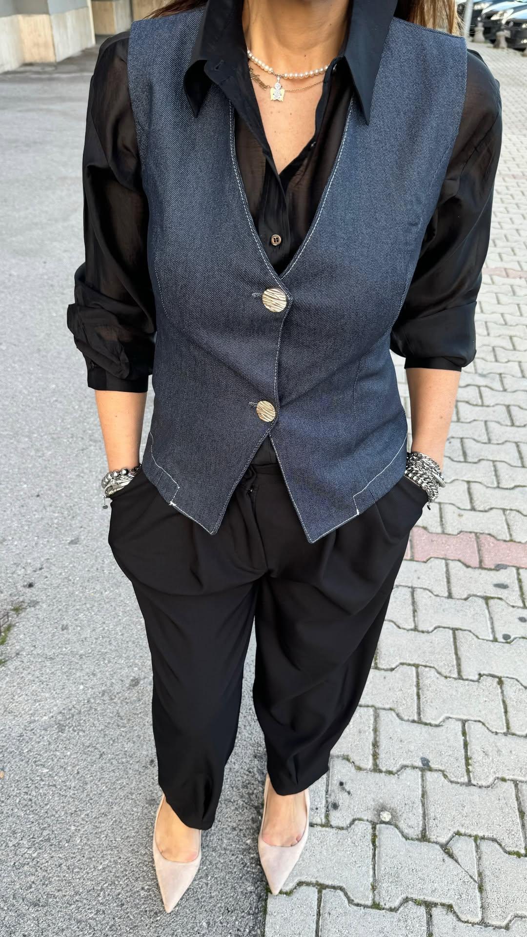 Gilet Jeans