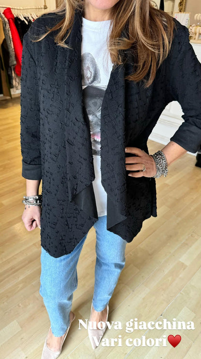 Cardigan Bucherellato